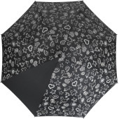 Pongee (190T) paraplu Caleb zwart