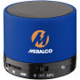 Duck cilinder Bluetooth® speaker met rubberen afwerking - Koningsblauw