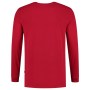 T-shirt Lange Mouw 60°C Wasbaar 101015 Red 8XL