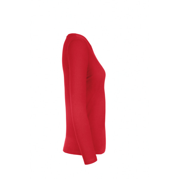 #E190 Ladies' T-shirt long sleeve Red XXL
