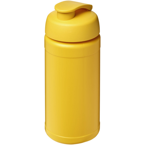 Baseline® Plus 500 ml flip lid sport bottle - Yellow