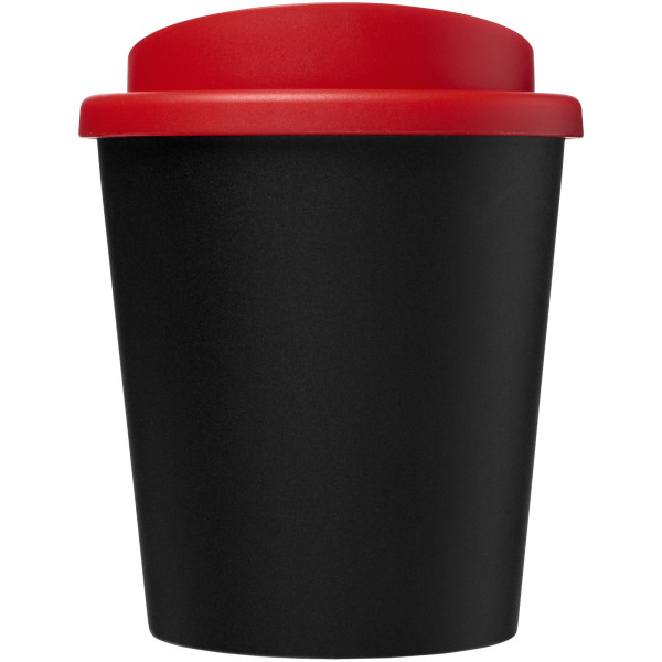 Americano® Espresso Eco 250 ml recycled tumbler - Solid black/Red