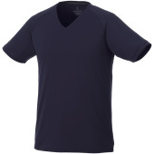 Amery kortærmet cool fit-T-shirt m. V-hals, herre - Marineblå - 3XL