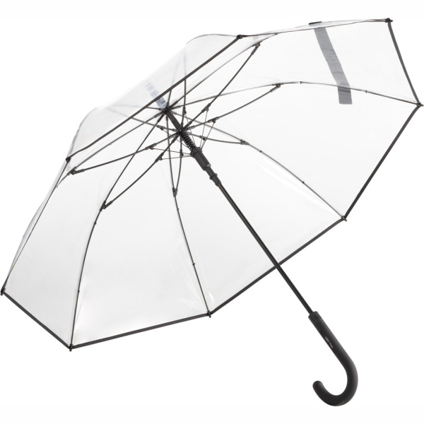 AC regular umbrella FARE®-Pure - transparent-black