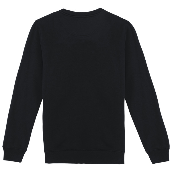 Ecologische uniseks sweater met ronde hals Black XL