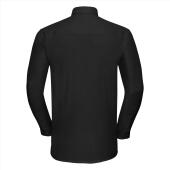 RUS Men LSL Clas. Oxford Shirt, Black, 6XL