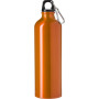 Aluminium flask orange