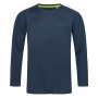 Stedman T-shirt Raglan Mesh Active-Dry LS 533c marina blue L