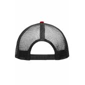 MB6636 Pro Cap Mesh 5 Panel - black/red - one size