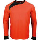 Kinderkeepershirt Lange Mouwen Fluorescent Orange / Black 6/8 ans