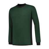 L&S Sweater Workwear forest green/bk XL