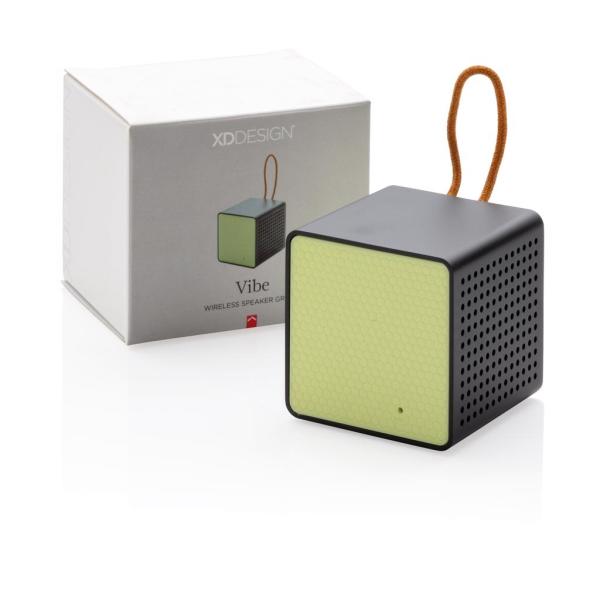 Vibe draadloze 3W speaker, groen