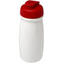 H2O Active® Pulse 600 ml sportfles met flipcapdeksel - Wit/Rood