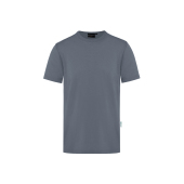 TM 9 Men's Workwear T-Shirt Casual-Flair, from Sustainable Material , 51% GRS Certified Recycled Polyester / 46% Conventional Cotton / 3% Conventional Elastane - anthracite - M