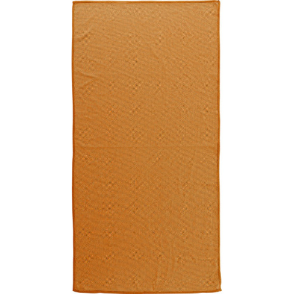 Nylon pouch with sports towel