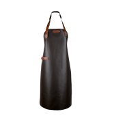 Leather long apron Bovine/ neckstraps