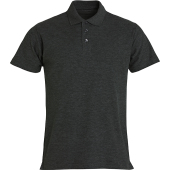 Clique Basic Polo antraciet melange xxl