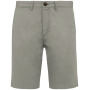 Heren bermuda  chino- 235 gr/m2 Almond Green 38 FR