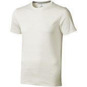 Nanaimo heren t-shirt met korte mouwen - Licht grijs - S