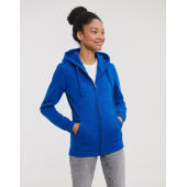 Ladies' Authentic Zipped Hood - Light Oxford - 2XL