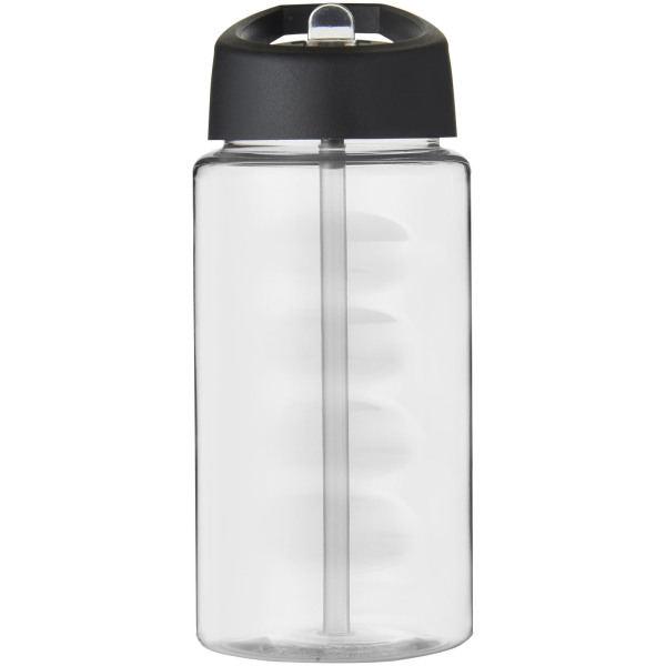 H2O Active® Bop 500 ml spout lid sport bottle - Transparent/Solid black