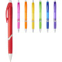 Turbo ballpoint pen with rubber grip - Lime