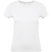 #E150 Ladies' T-shirt White 3XL