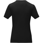 Balfour kortærmet økologisk T-shirt, dame - Ensfarvet sort - XXL