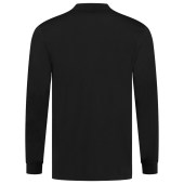 Poloshirt Jersey Lange Mouw 201019 Black XS