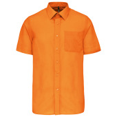 Ace - Heren overhemd korte mouwen Orange XXL