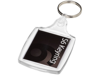 Vosa A6 sleutelhanger met kunststof clip Vosa A6 sleutelhanger met kunststof clip