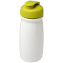 H2O Active® Pulse 600 ml sportfles met flipcapdeksel - Wit/Lime