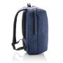 Smart office & sport backpack, blue, orange