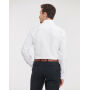 Men's LS Herringbone Shirt - White - S