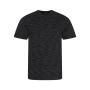 AWDis Cosmic Blend T-Shirt, Cosmic Black/Cosmic White, L, Just Ts