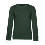 Organic Crew Neck /women French Terry - Forest Green - M