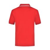 Polo Tipping - red/white - S