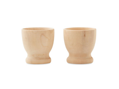 EVO - Set houten eierdopjes