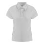 AWDis Ladies Stretch Piqué Polo Shirt, White, L, Just Polos