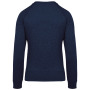 Damessweater BIO ronde hals raglanmouwen French Navy Heather L