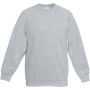 Kids Raglan Sweat (62-039-0) Heather Grey 9-11 jaar