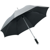 AC alu regular umbrella Windmatic - silver/black