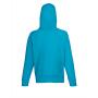 FOTL Lightweight Hooded Sweat Jacket, Azure Blue, XL