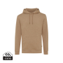 Iqoniq Torres gerecycled katoen hoodie ongeverfd, heather brown (XL)