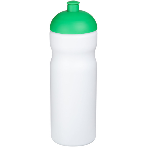 Baseline® Plus 650 ml dome lid sport bottle - White/Green