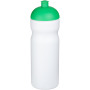 Baseline® Plus 650 ml sportfles met koepeldeksel - Wit/Groen