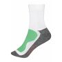 Sport Socks - white/green - 35-38