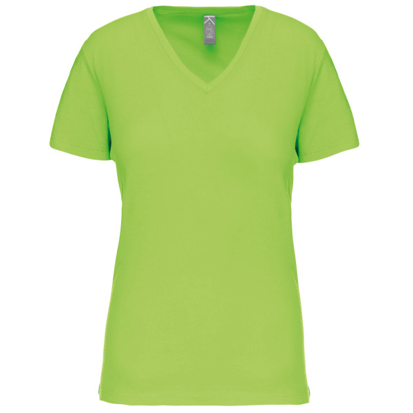 Dames-t-shirt BIO150 V-hals