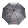 23" Impact AWARE™ RPET 190T standard auto open paraplu, antraciet
