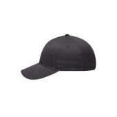 MB6212 6 Panel Brushed Sandwich Cap - carbon/light-grey - one size